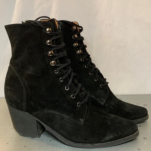 Jeffrey Campbell Elmcrom Lace Up Boots - Picture 2 of 10